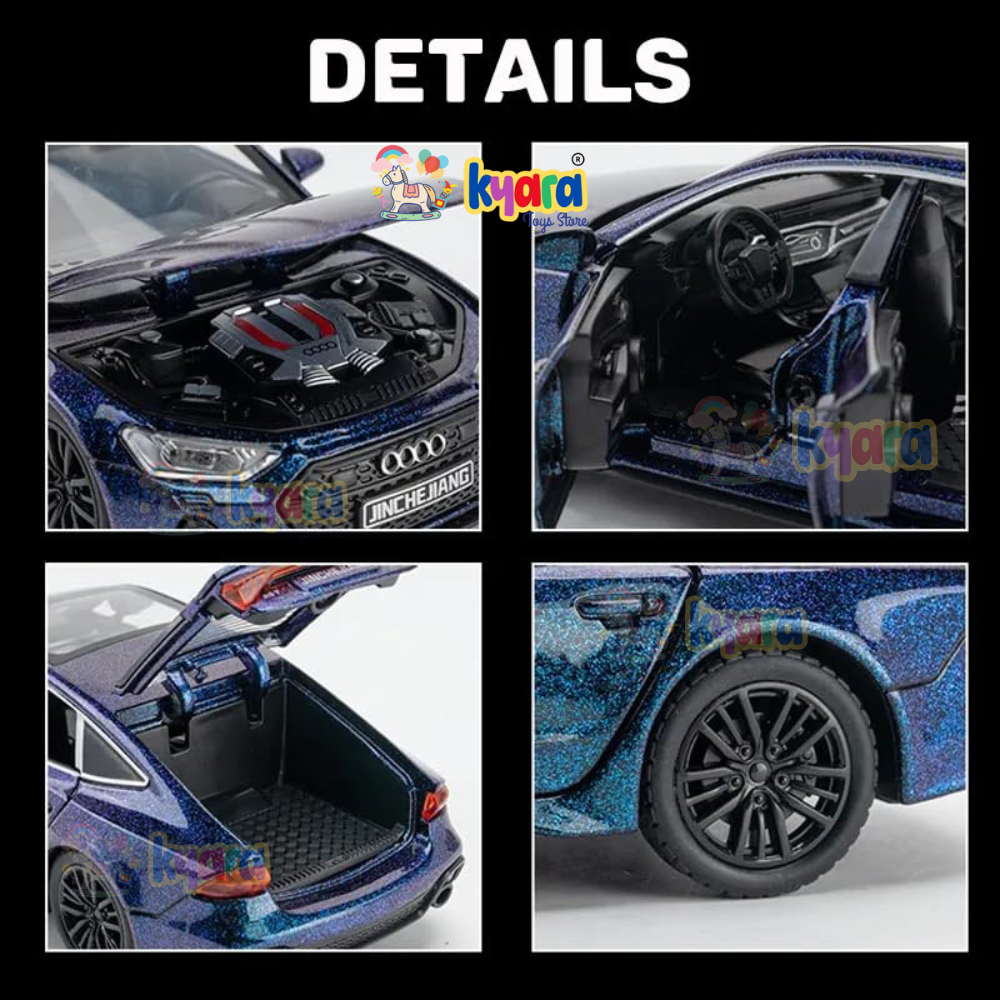 Audi RS7 Scale Model Diecast Metalcar