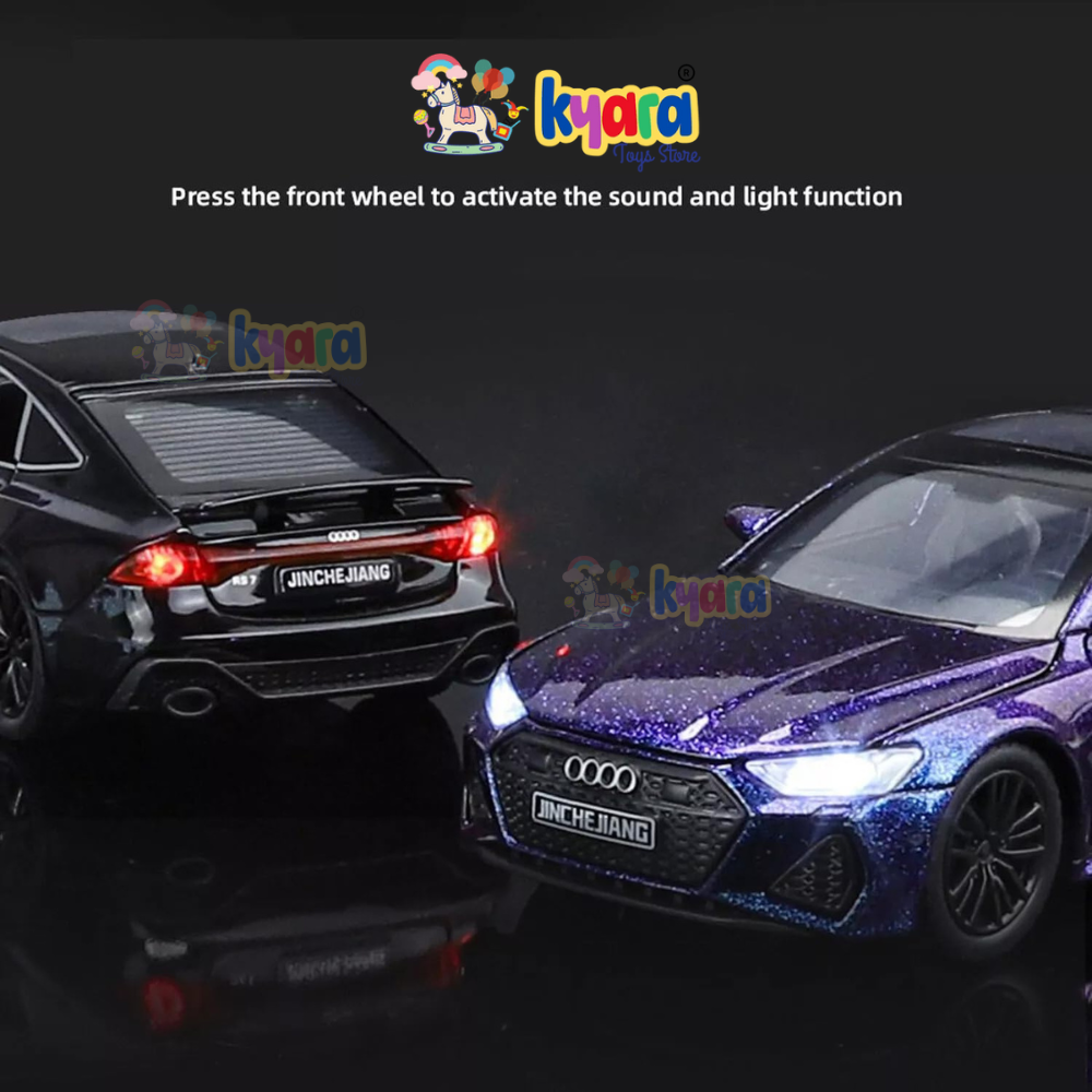Audi RS7 Scale Model Diecast Metalcar