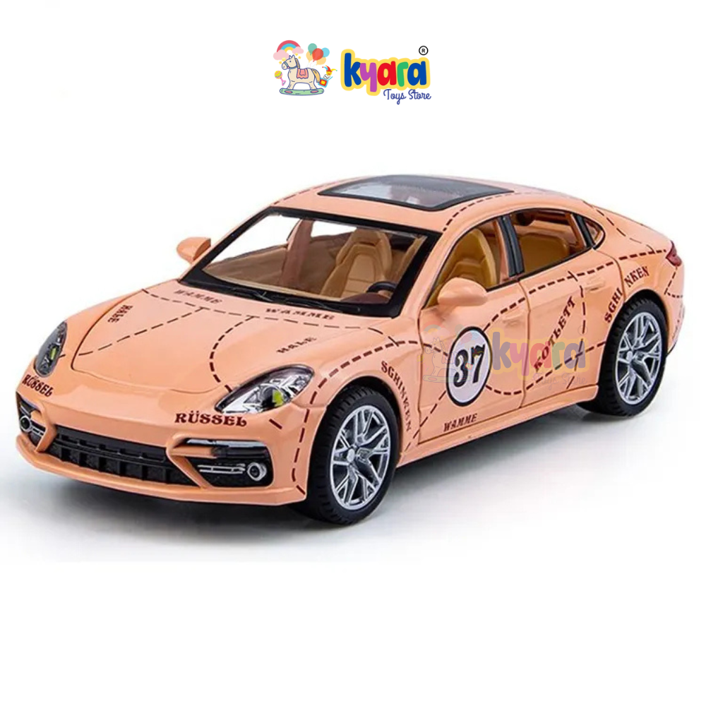 Porsche Panamera Racing Scale Model Diecast Metalcar - All Size
