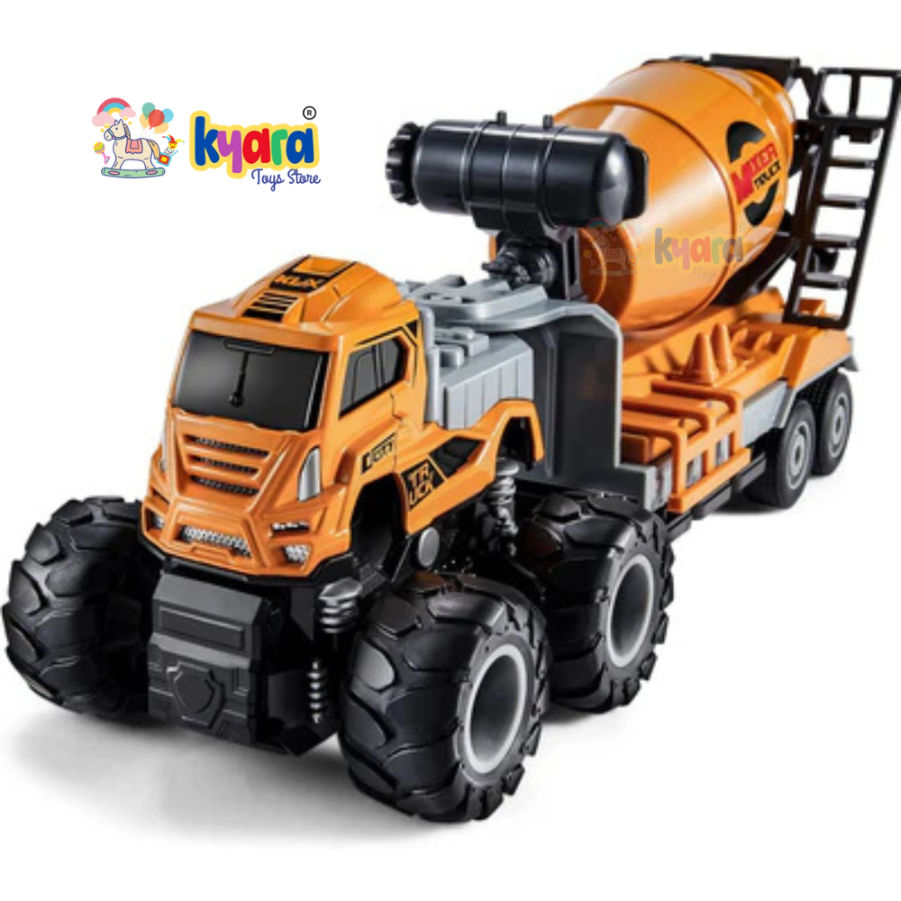 Concrete for Kids, Construction Sites, Metal Vehicles, Toy with