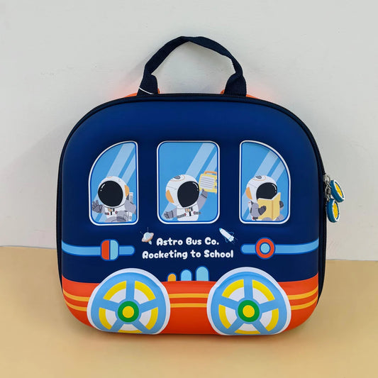 Space Design Rectangle Backpack for Kids