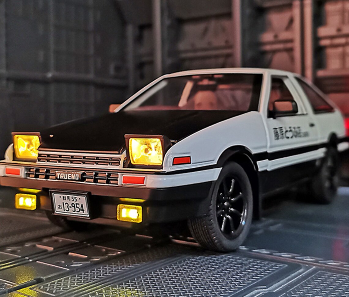 Toyota Ae-86 Scale Model Diecast Metalcar - All Size