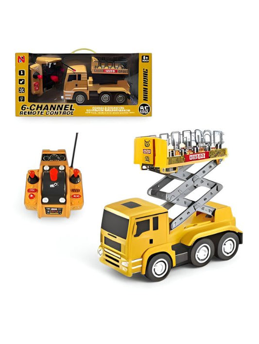 Remote Control Stairlift Elevator Rescue Crane Truck for Kids