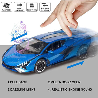 Lamborghini Sian 1:24 diecast scale model car collectible
