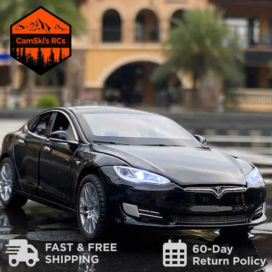 Tesla S 1:24 Diecast Scale Model Car