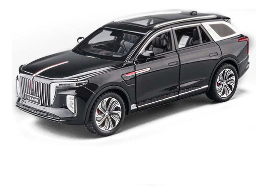 Hongqi E-HS9 luxury SUV 1:24 Diecast Scale Model Car