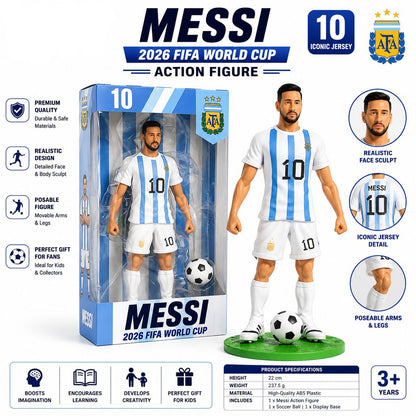 Messii Football Player Action Figure