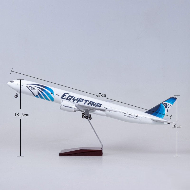 EgyptAir Metal Airplane B777 1/157 Diecast Scale Airplane