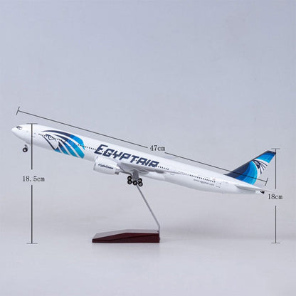 EgyptAir Metal Airplane B777 1/157 Diecast Scale Airplane
