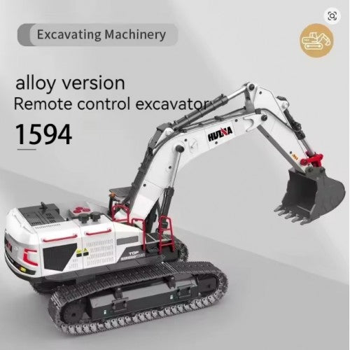 Huina1594  1:14 Scale 22-Channel Alloy RC Excavator