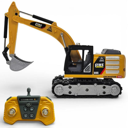 Mini RC Excavator Toy 1/64 Scale Construction Vehicle