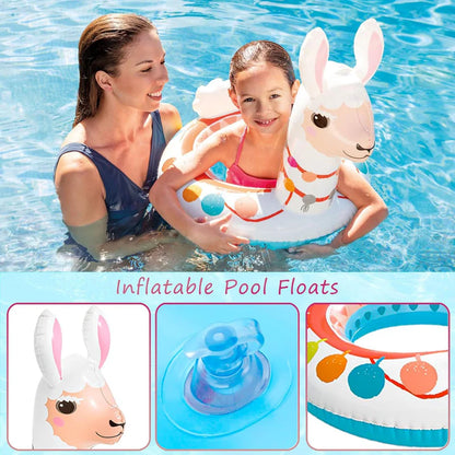 ANIMAL THEME ROUND PORTABLE INFLATABLE & FOLDABLE SWIMMING POOL TUBE OUTDOOR & INDOOR WATER SWIMMING POOL TUBE FOR KIDS & ADULTS