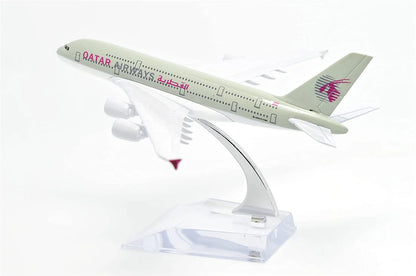 Qatar Airways Airline B747 16CM 1:400 Diecast Scale Model