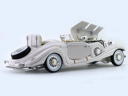 Vintage 1936 Mercedes Benz 500K 1:18 Roadster Diecast Scale Model Car