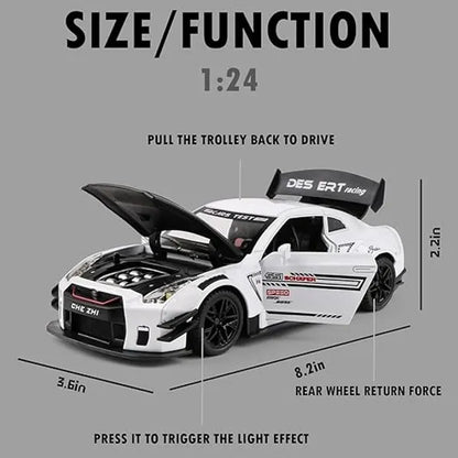 Nissan Gtr Super Sport Scale Model Diecast Metalcar - All Size