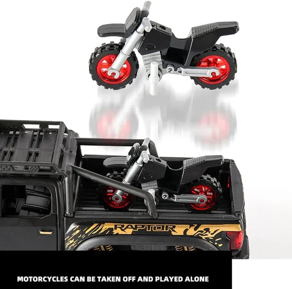 Beast Ford Raptor Scale Model Diecast Metalcar - All Size