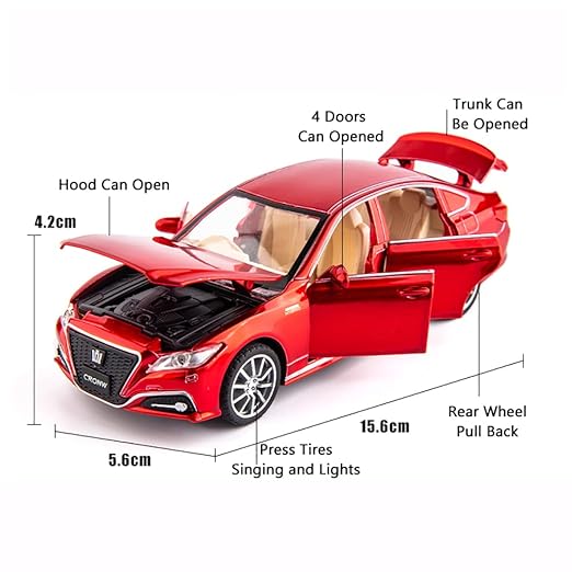Toyota Crown Scale Model Diecast Metalcar - All Size