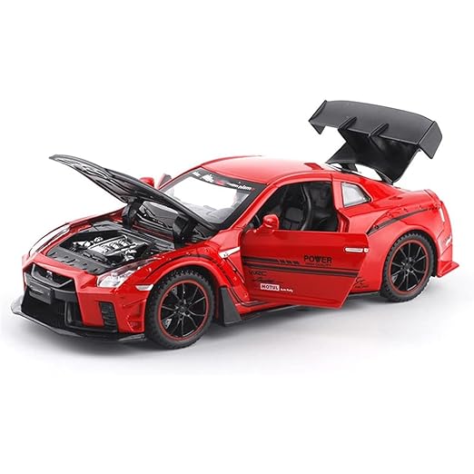 Nissan Gtr Scale Model Diecast Metalcar - All Size