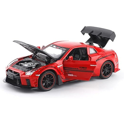 Nissan Gtr Scale Model Diecast Metalcar - All Size