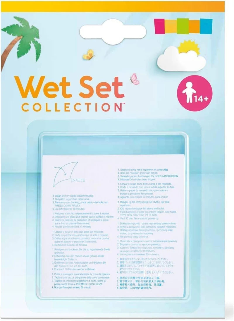 6 PIECE PVC POOL REPAIR PATCHES - ESSENTIAL SOLUTION FOR FIXING INFLATABLES AND OUTDOOR GEAR BATH TUB REPAIR PATCHES FOR SWIMMMING RING TUBE