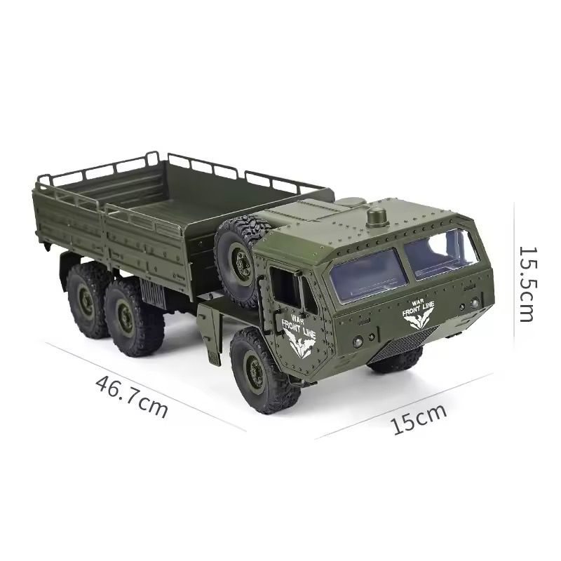 Military Truck JJRC Q75 Off-Road RC Remote Control Car