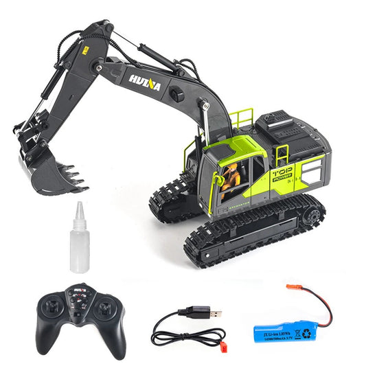 Huina 1661 1:18 Die-Cast Metal RC Excavator