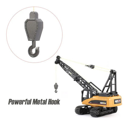 HUINA 1572 1:14 RC Construction Truck Crane