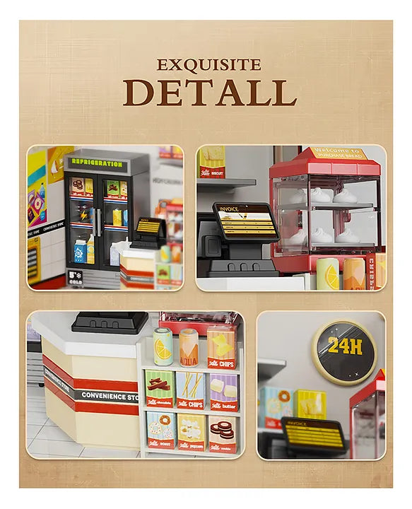 DIY Miniature Convenience Store House Kit
