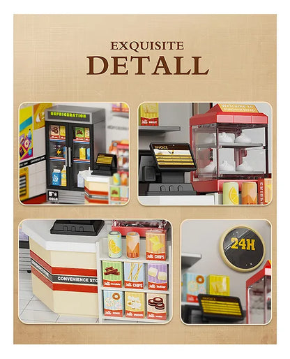 DIY Miniature Convenience Store House Kit