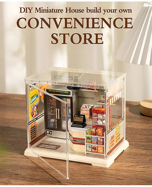 DIY Miniature Convenience Store House Kit