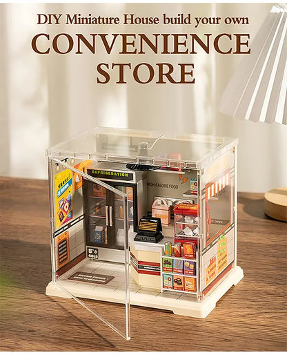DIY Miniature Convenience Store House Kit