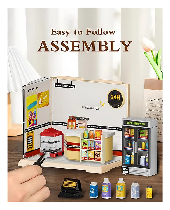 DIY Miniature Convenience Store House Kit