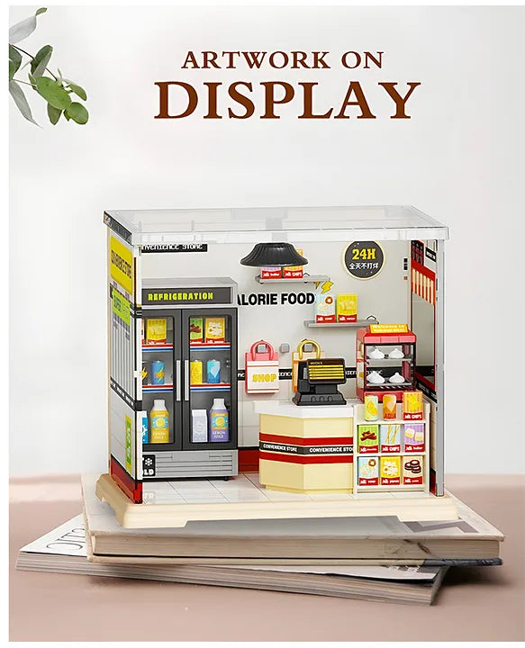 DIY Miniature Convenience Store House Kit