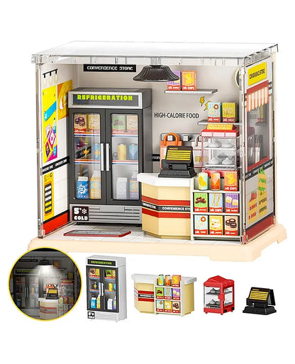 DIY Miniature Convenience Store House Kit