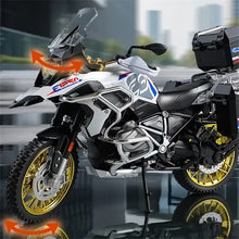 BMW R1250 GS Adventure 1:10 Diecast Alloy Model Bike