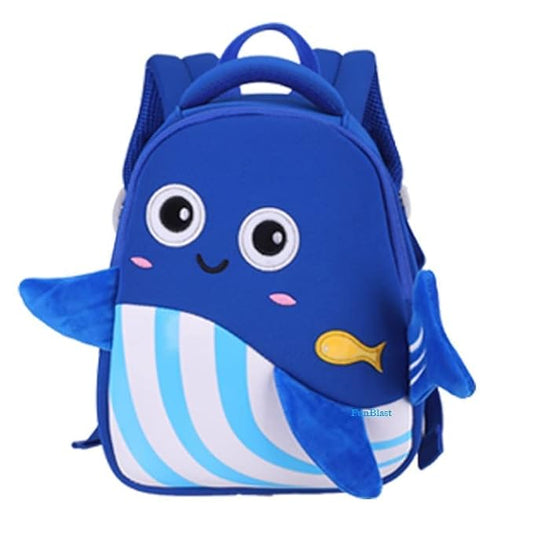 Cute Little Whale Schoolbag