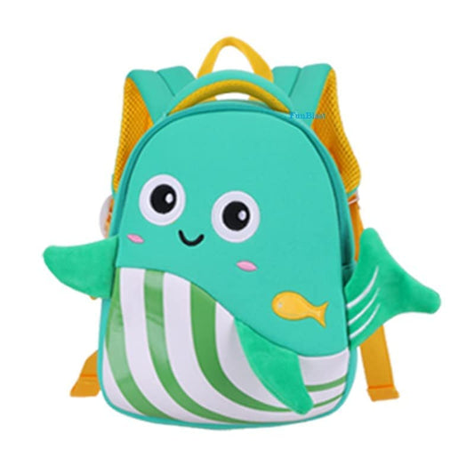 Cute Little Whale Schoolbag