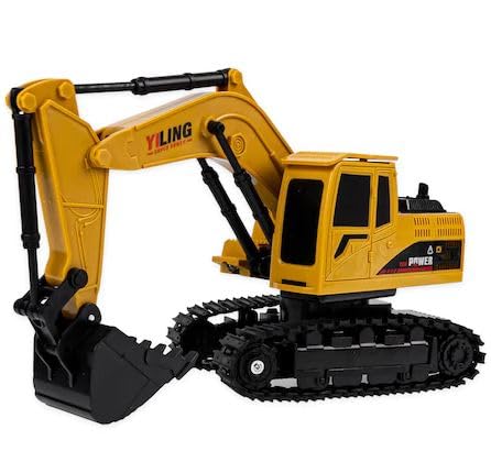 YJL engineering model alloy excavator toy 1:24 scale Construction Vehicle Toy