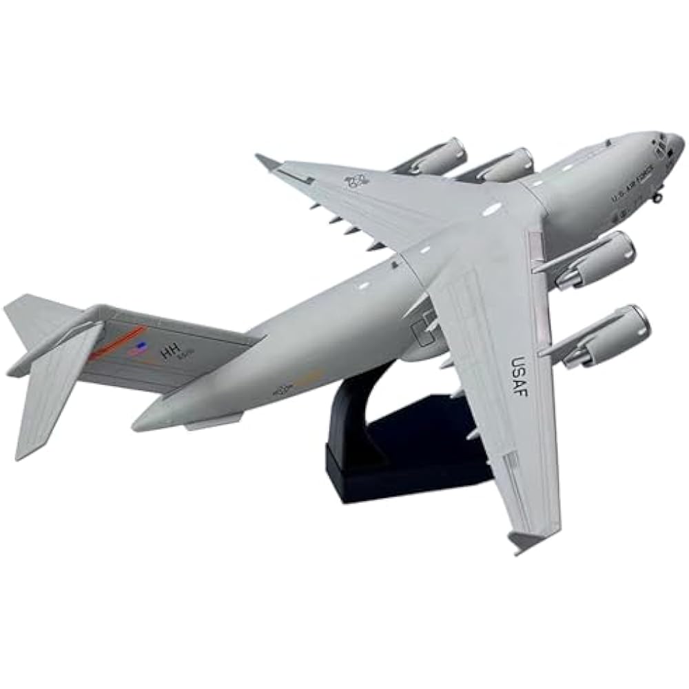 1/200 Scale US Air Force C-17 Global Overlord Strategic Transport Aircraft Alloy Aircraft Attack Plane