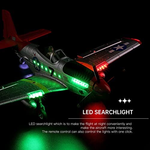 P51D RC Plane 4-CH RC Airplane Ready to Fly