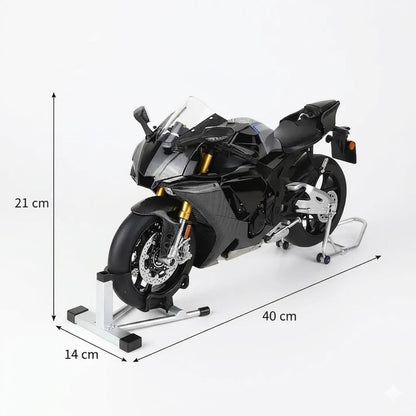 F3 YAMAHA R1M Smoke 1:6 Diecast Alloy Model Bike