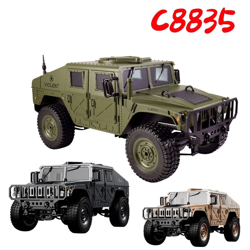 JJRC C885 Hummer Military Jeep Armored Vehicle Alloy Diecast Model