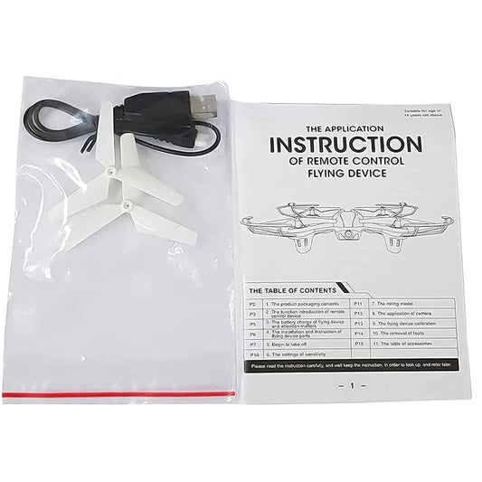 HX-D 750 Remote Control Drone Without Camera Drone with Remote RC Drone Quadcopter – Headless Mode Altitude Hold 360 Flip Action – Pack of 1 – HX 750