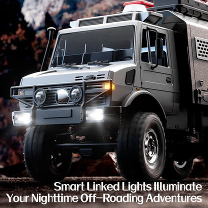 JJRC C8823C Unimog Off-Road 2-Speed Brushed RC Rock Crawler Truck
