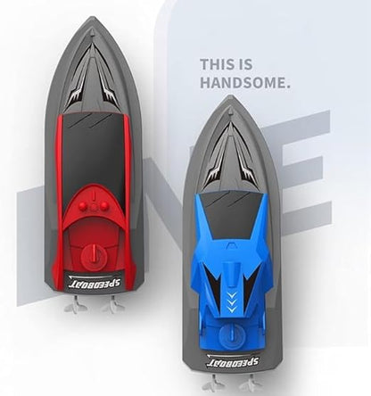 RC Speed Boat for Kids & Adults – Fast Remote Control Boat for Pools & Lakes, Double Waterproof Water Toy Gift