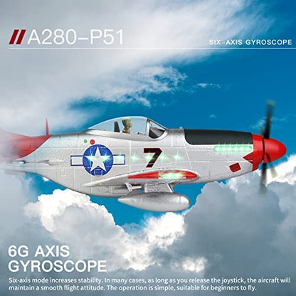 P51D RC Plane 4-CH RC Airplane Ready to Fly