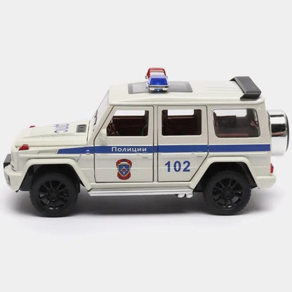 Mercedes-Benz G-Wagon Brabus police 1:24 diecast scale model car