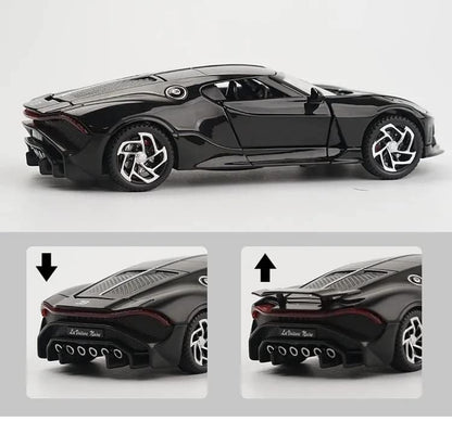 Bugatti La Voiture  Noire 1:24 Diecast Scale Model Car