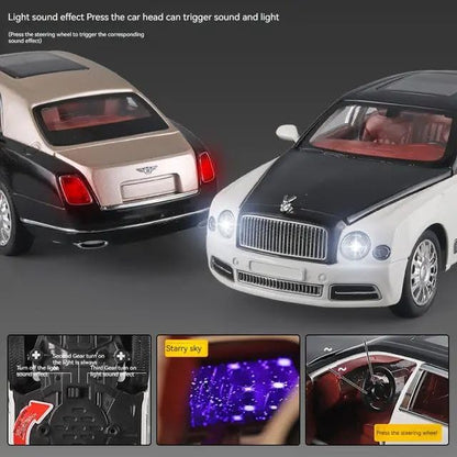 Bentley Mulsanne Scale Model Diecast Metalcar - All Size