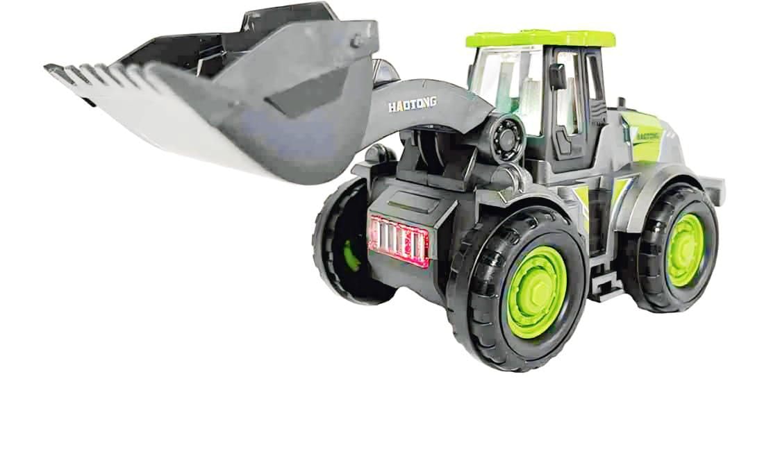 SIMULATION ELECTRIC SOUND AND LIGHT UNIVERSAL EXCAVATOR BULLDOZER ENGINEERING CAR LIGHTING MUSIC CHILDREN'S TOYS BIRTHDAY GIFT  PACK OF 1